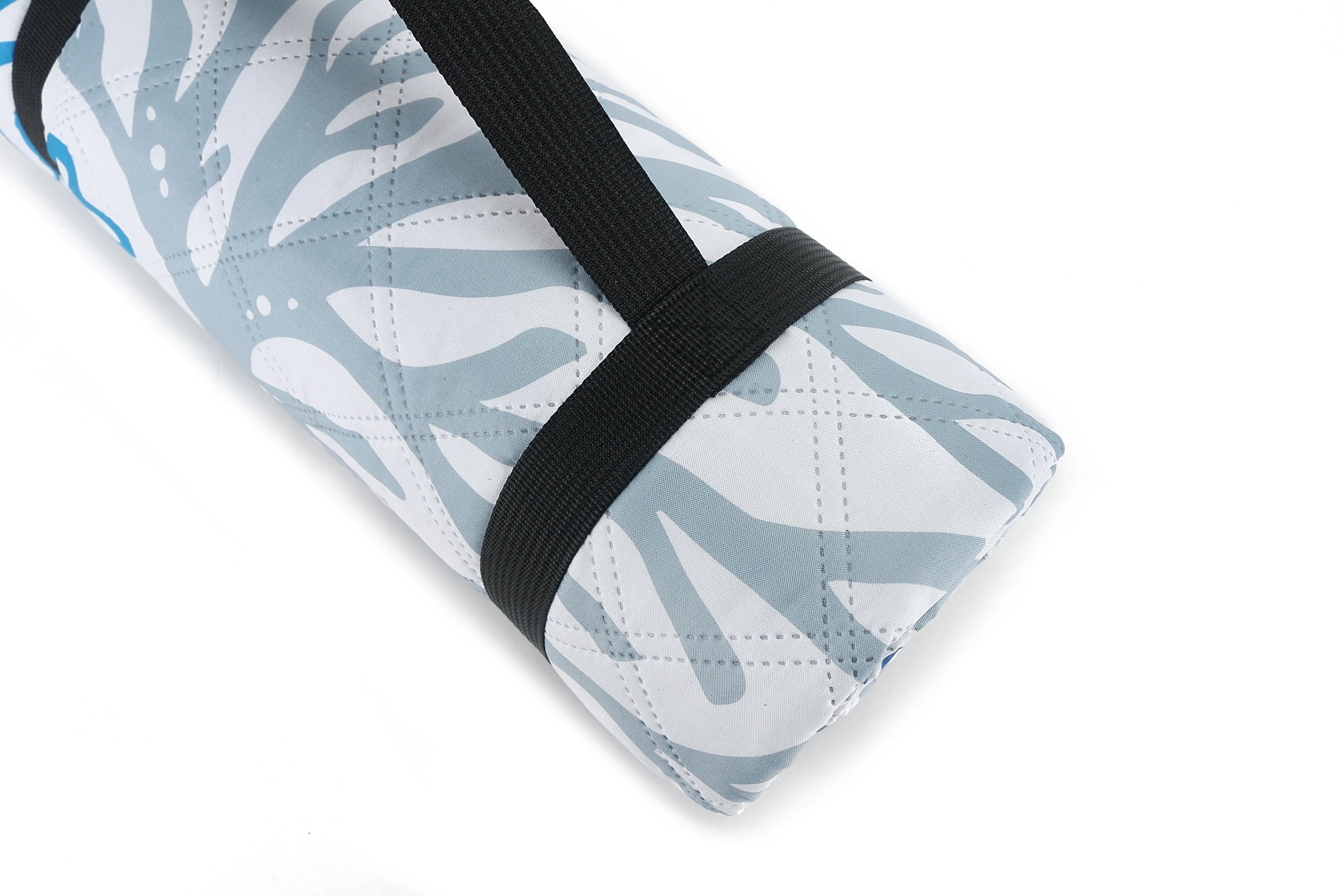 Premium Coral Blue Beach Mat - Waterproof, Sand-Resistant & Portable for Outdoor Picnics, Camping, and Beach Vacations