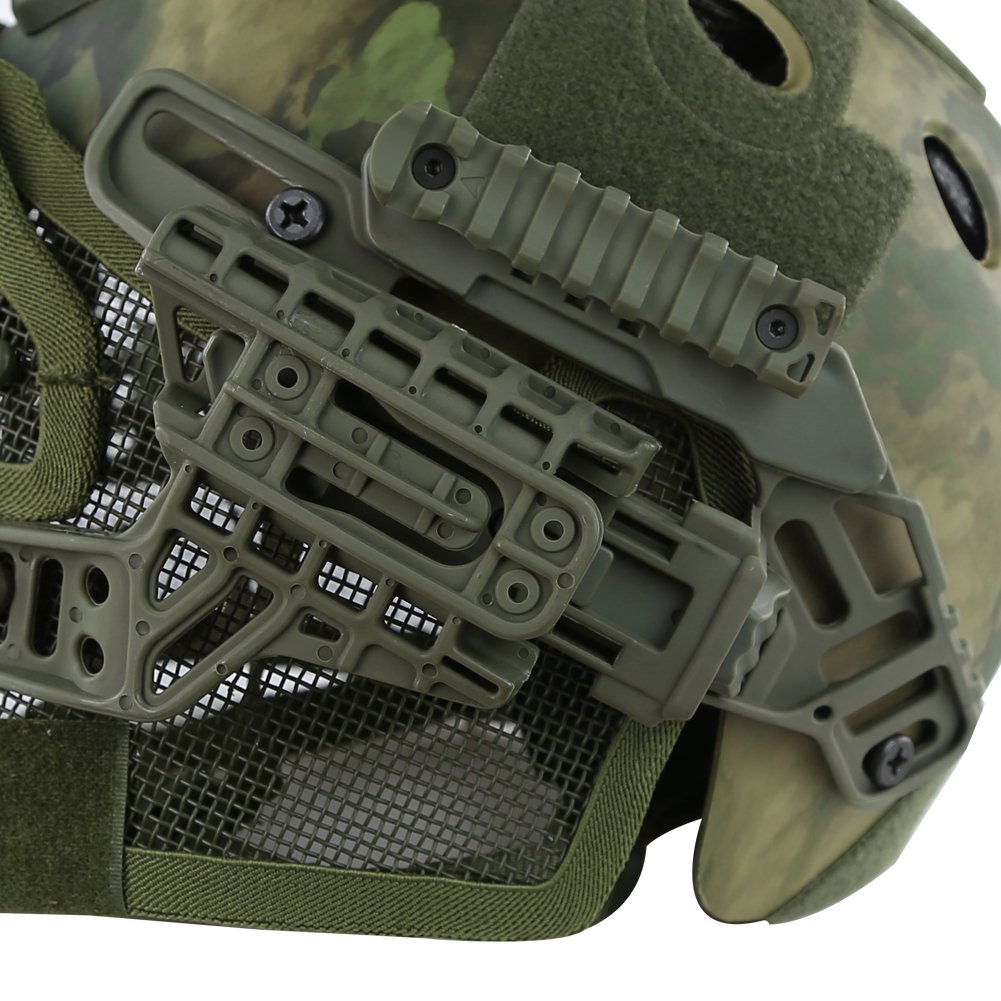 Tactical G4 Protective Helmet System with Goggles - Military Grade Airsoft, Paintball & Hunting Gear for Outdoor Combat Simulation & War Games