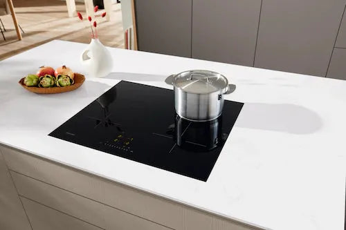 Miele 62cm Induction Cooktop KM 7363 - 4 Zone German Stainless Steel Stove for Fast & Precise Cooking | Perfect for Home Kitchens & Professional Chefs