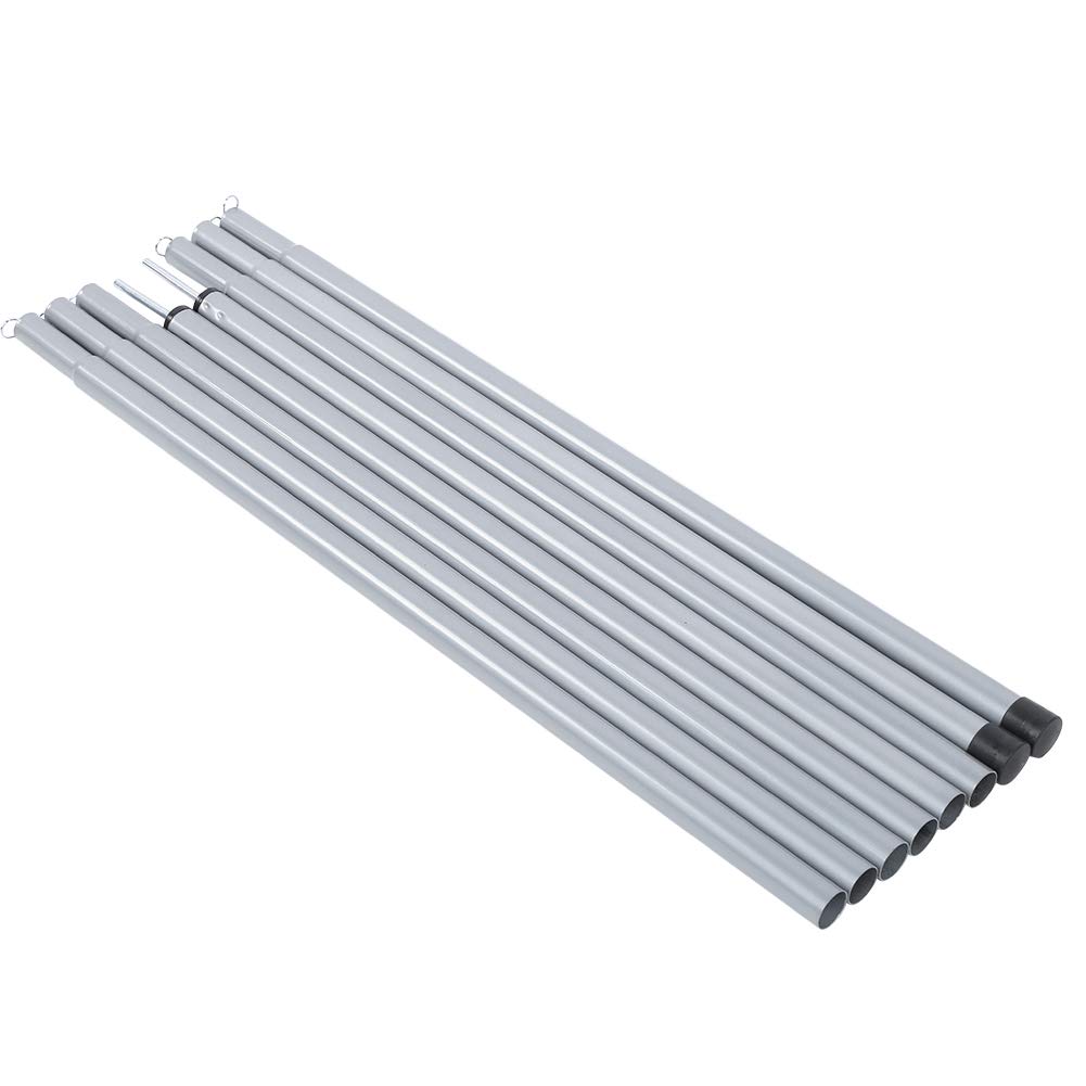 Heavy Duty Tent Tarp Canopy Pole - Adjustable Awning Support Rod for Camping, Outdoor Shelter, and Canopy Setups - Perfect for Backpacking, Beach Shades, and Picnic Shelters