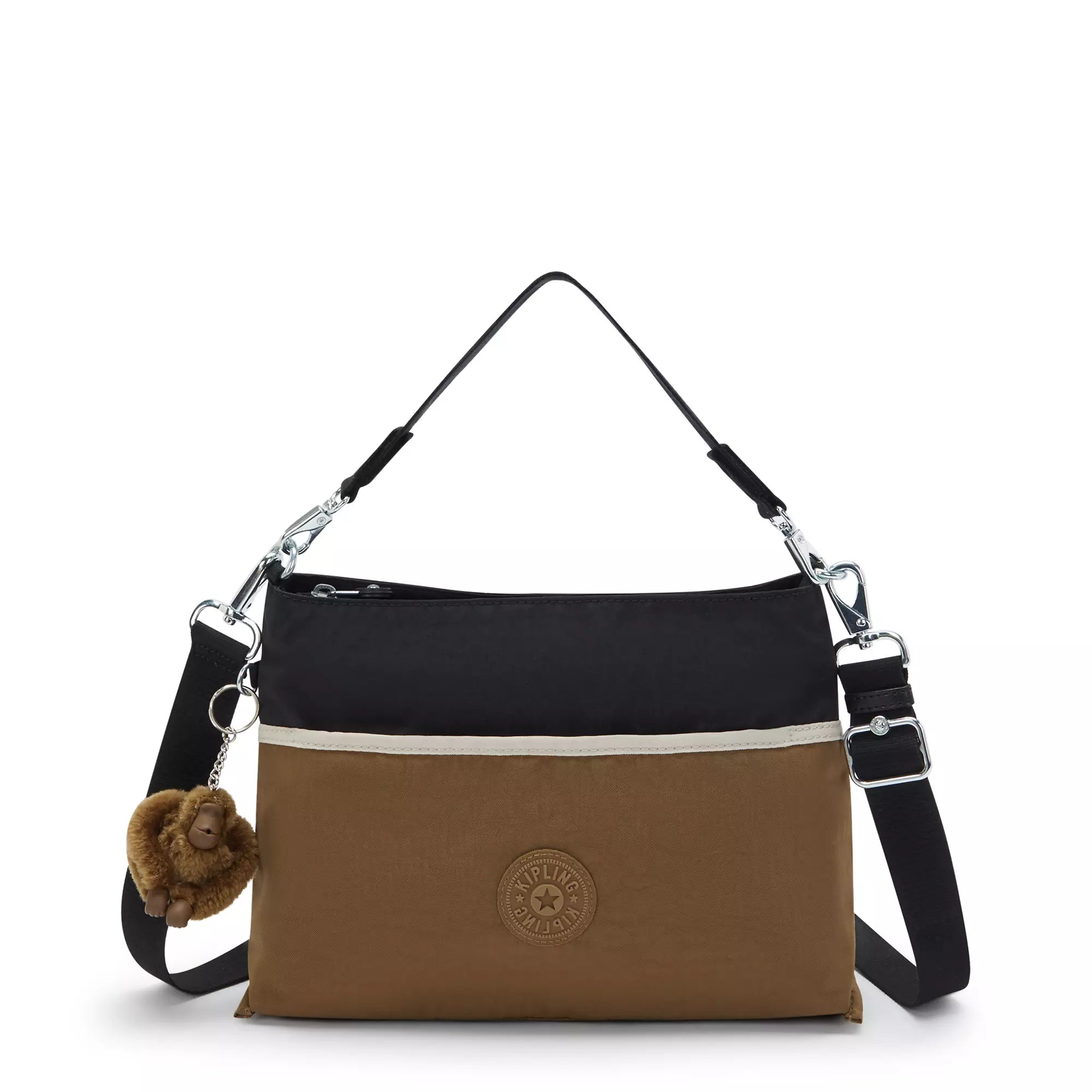 Kipling Hadia Crossbody Shoulder Bag for Women - Lightweight & Water-Resistant, Dry Laurel Blue - Perfect for Travel, Work & Everyday Use