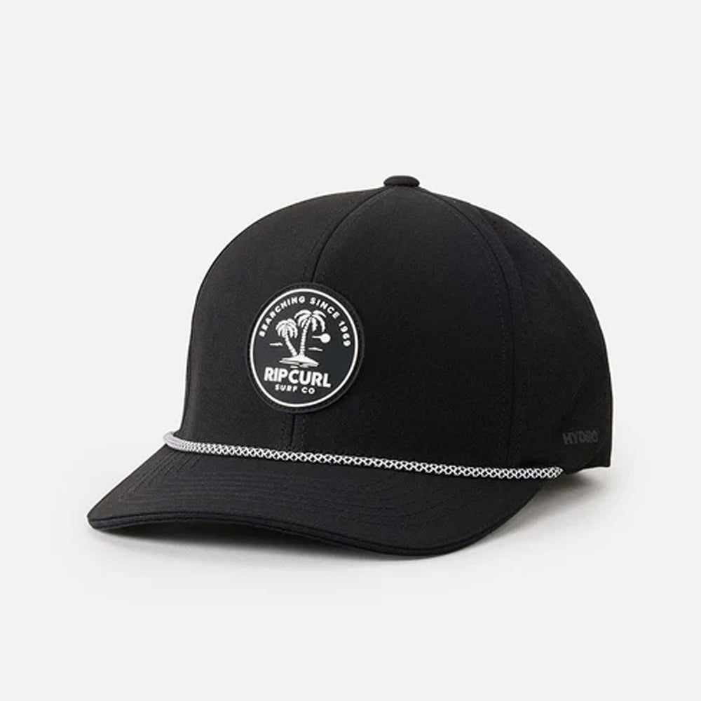 Rip Curl Hydro Elite Flexfit SB Cap - Waterproof & Quick-Dry Performance Hat for Surfing, Fishing & Outdoor Activities