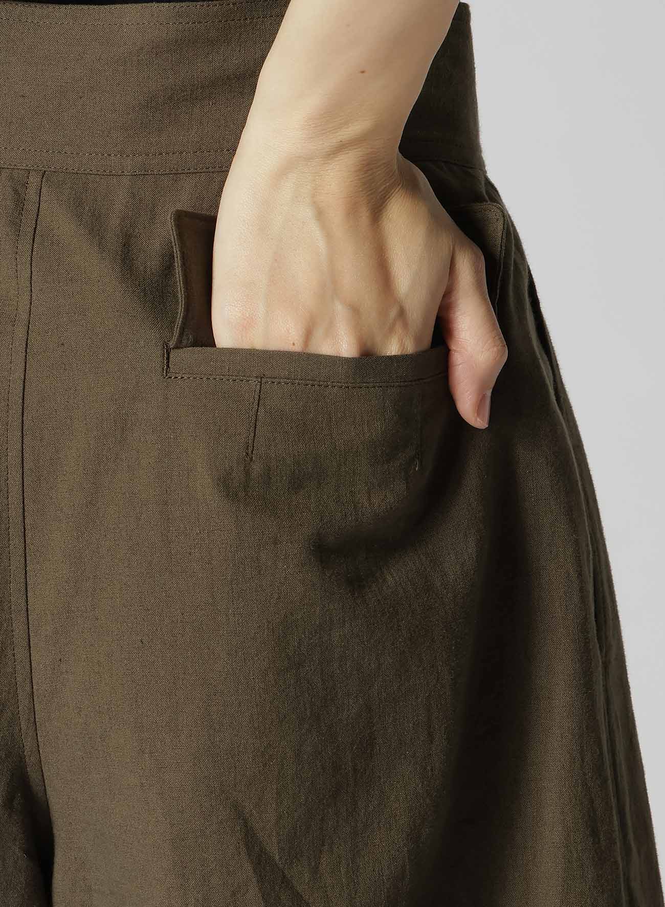 Premium Cotton Flax Poplin Gurkha Shorts for Men - Breathable & Stylish Summer Casual Wear for Outdoor Activities and Travel