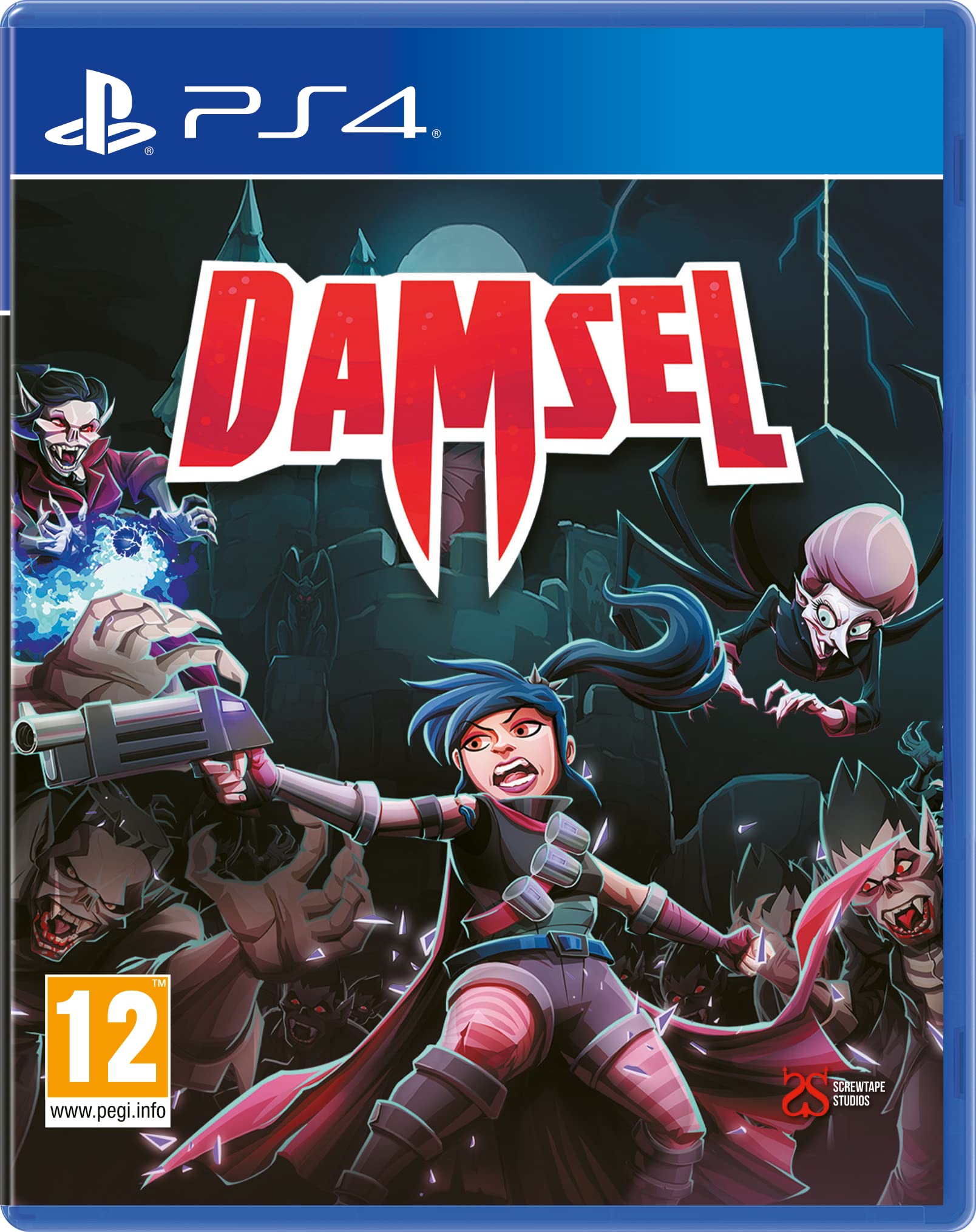 Damsel - Action-Adventure Game for PlayStation 4 | Fight Vampires & Save the World | Perfect for Horror & Fantasy Gamers