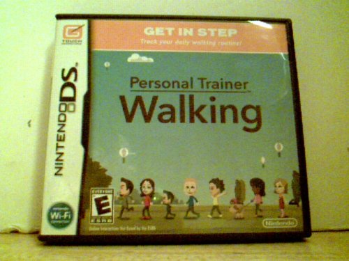 Personal Trainer Walking for Nintendo DS - Fitness & Step Tracking Game for Home Workouts & Weight Loss