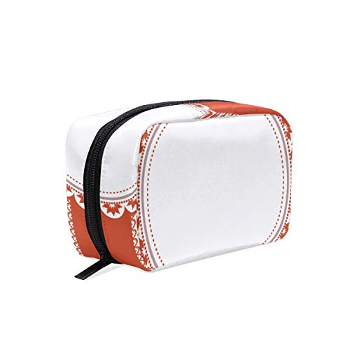 Vintage British Flag Makeup Bag - Waterproof Travel Cosmetic Organizer for Women, Portable Toiletry Case with Multiple Pockets, Perfect for Train, Airplane & Gym Storage