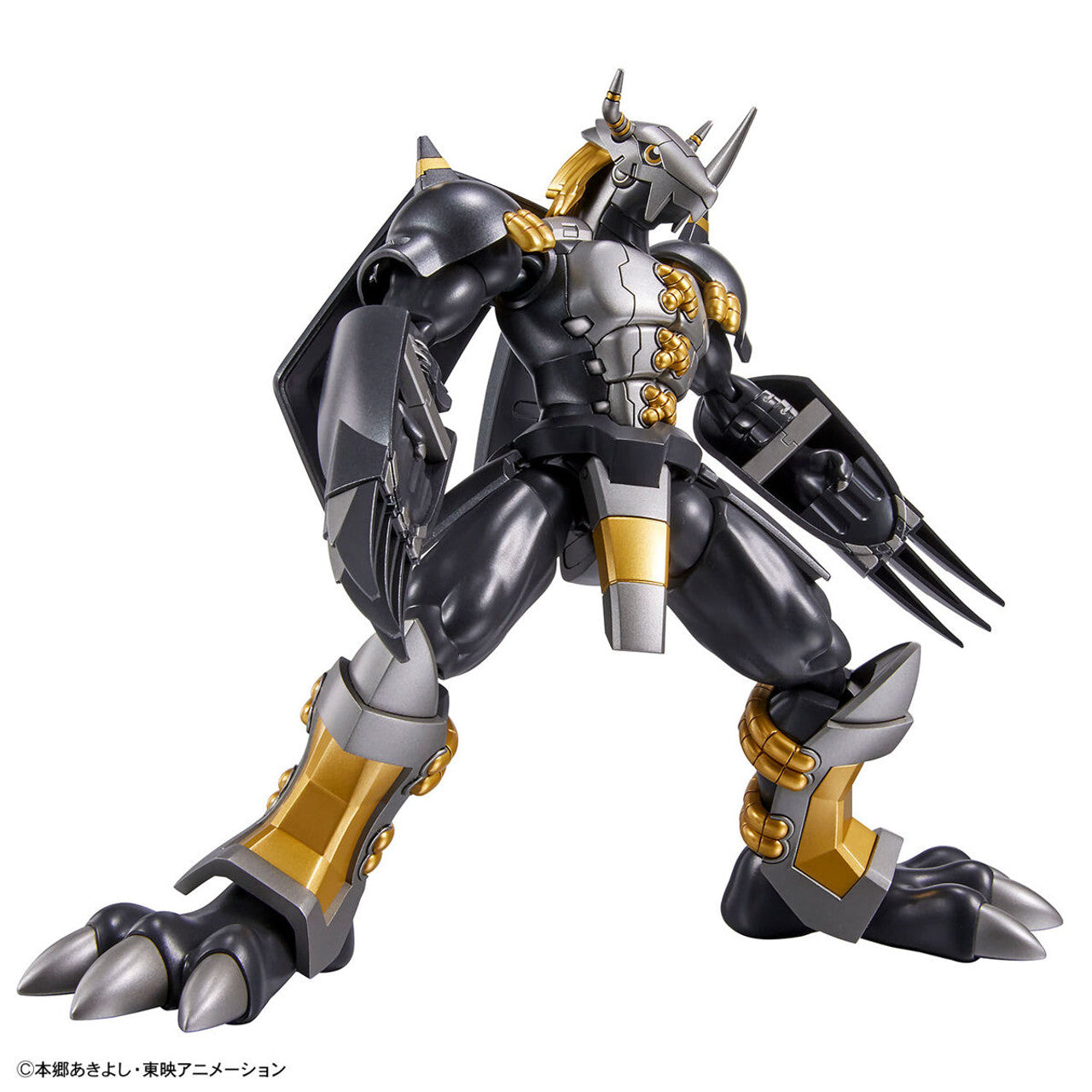 Figure Rise Standard Digimon Adventure 02 BlackWarGreymon Model Kit - Buildable Action Figure for Collectors & Fans | Perfect for Display, Gaming Battles & Anime Decor