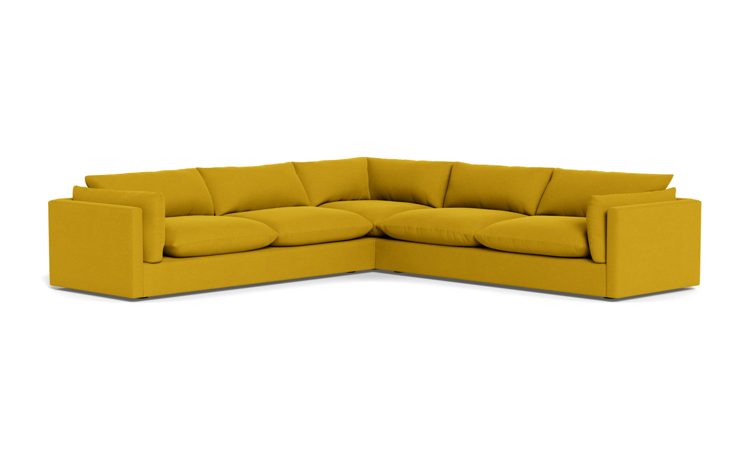 SoCo 124 Corner Sectional Sofa - Modern L-Shaped Couch with Storage & Recliner for Living Room, Family Room, or Home Theater - Comfortable Fabric Upholstery & Sturdy Frame