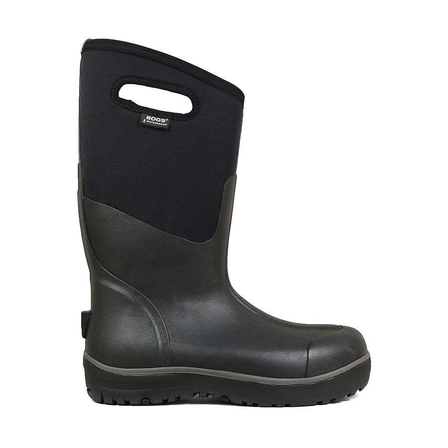 BOGS Ultra High Men's Waterproof Winter Boots - Black - Insulated, Slip-Resistant for Snow, Hiking & Outdoor Work