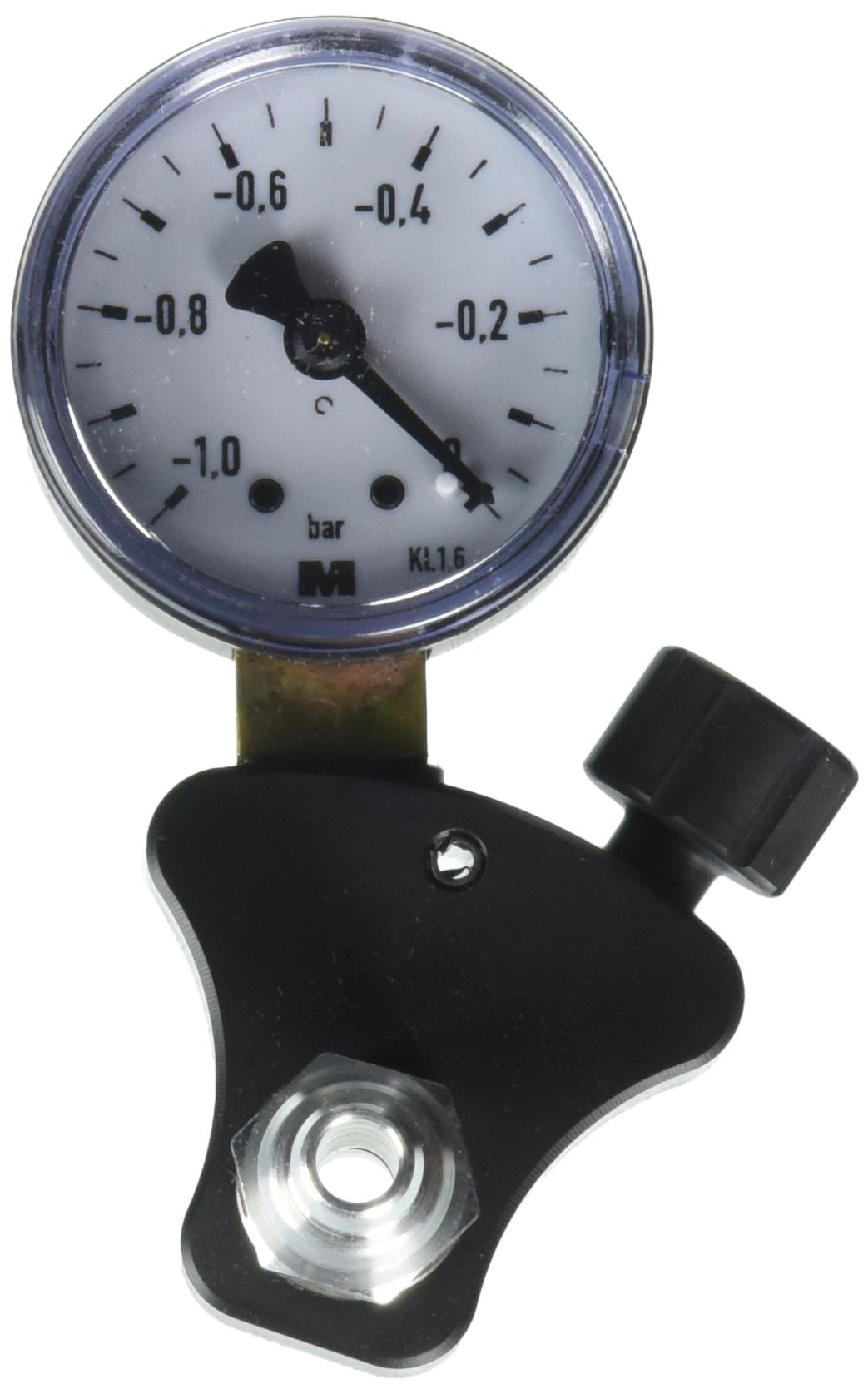 ME1 Diaphragm Pump Vacuum Regulation Valve with Manometer - Precise Pressure Control for Laboratory, Medical & Industrial Applications