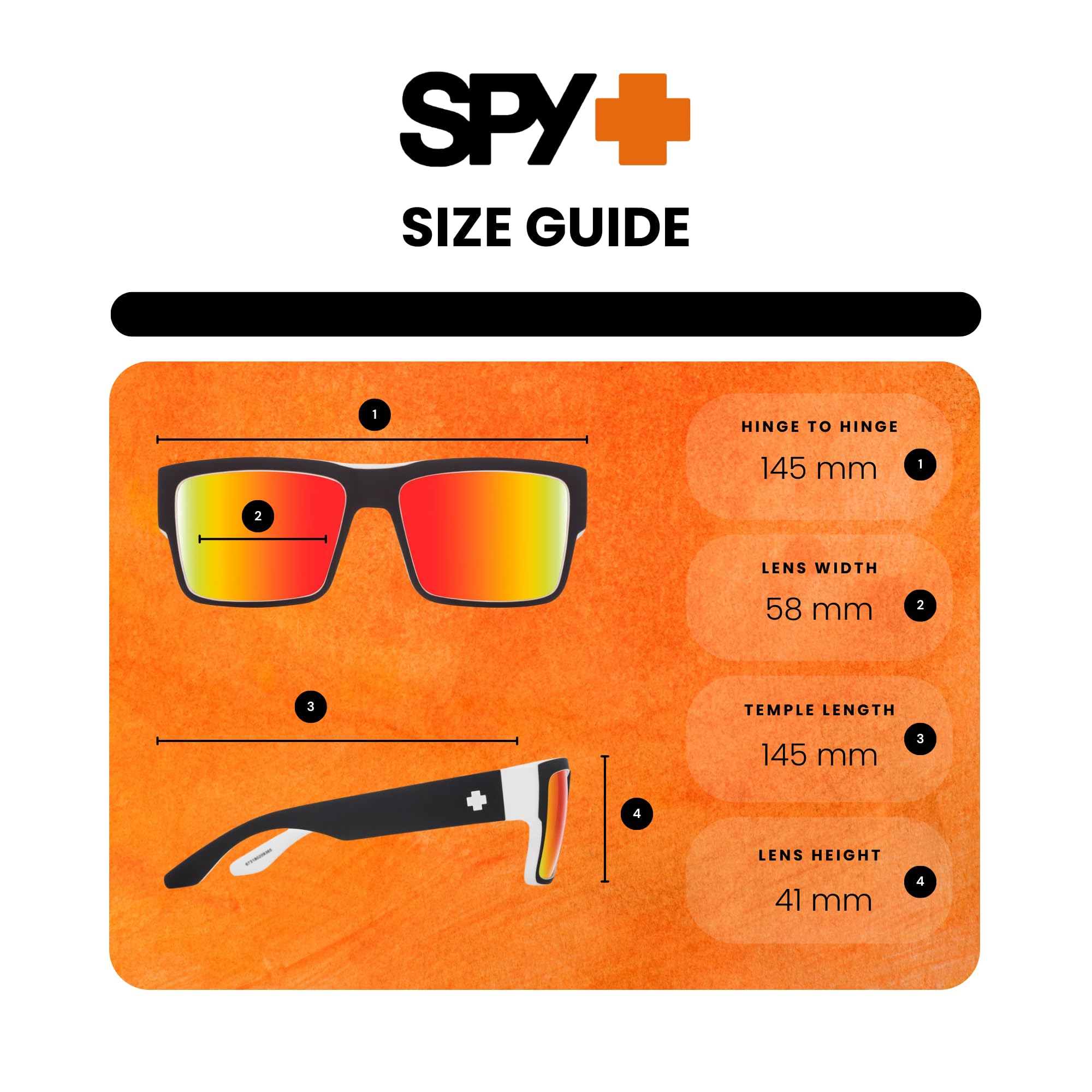 Stylish Spy Cyrus Square Sunglasses for Men & Women - UV Protection, Polarized Lenses | Designer iWear Eyewear Kit Included | Perfect for Outdoor Activities, Beach, Driving & Fashion Accessories