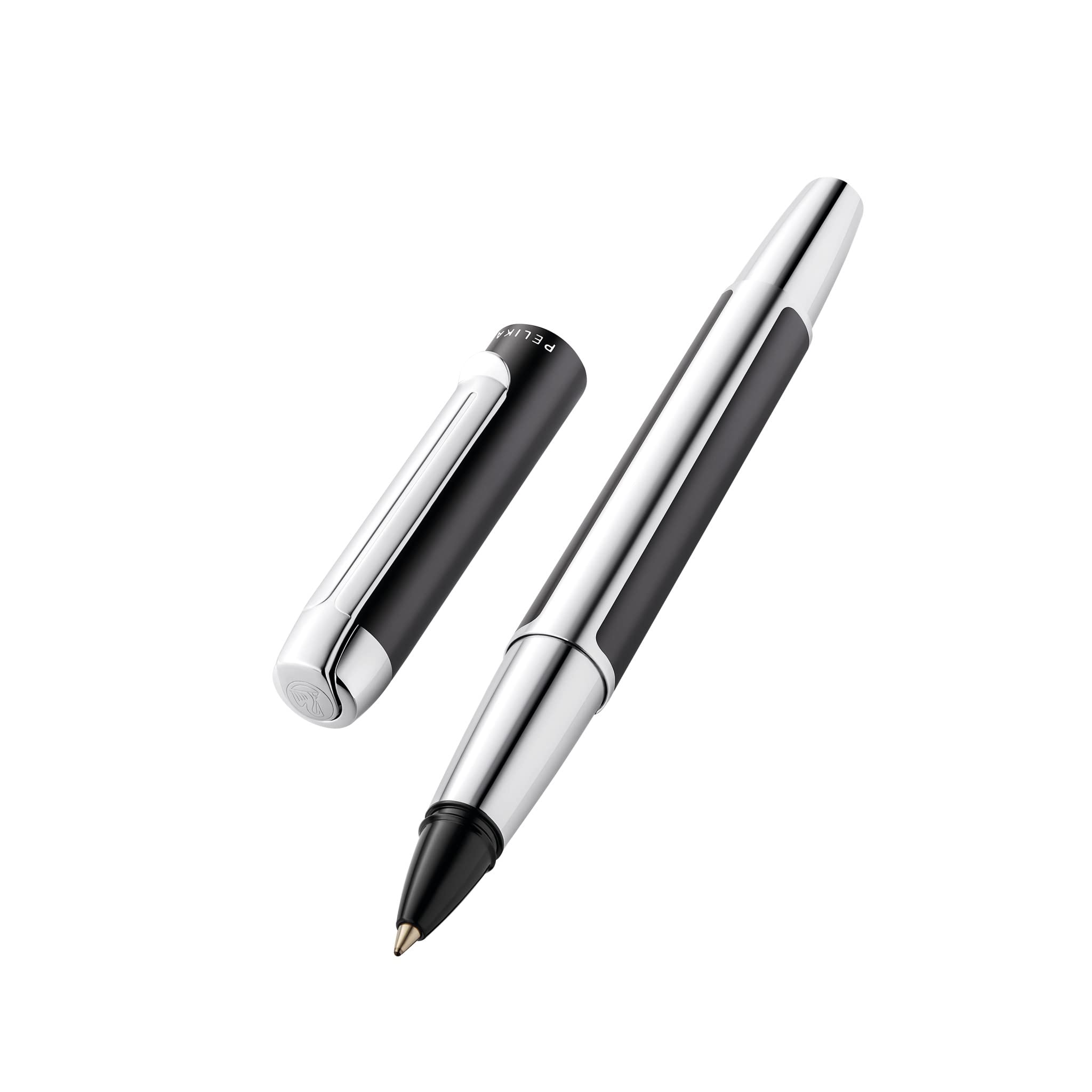 Pelikan Pura R40 Rollerball Pen with Refill - Premium Anthracite Ink Pen for Smooth Writing | Ideal for Office, School & Gift Giving