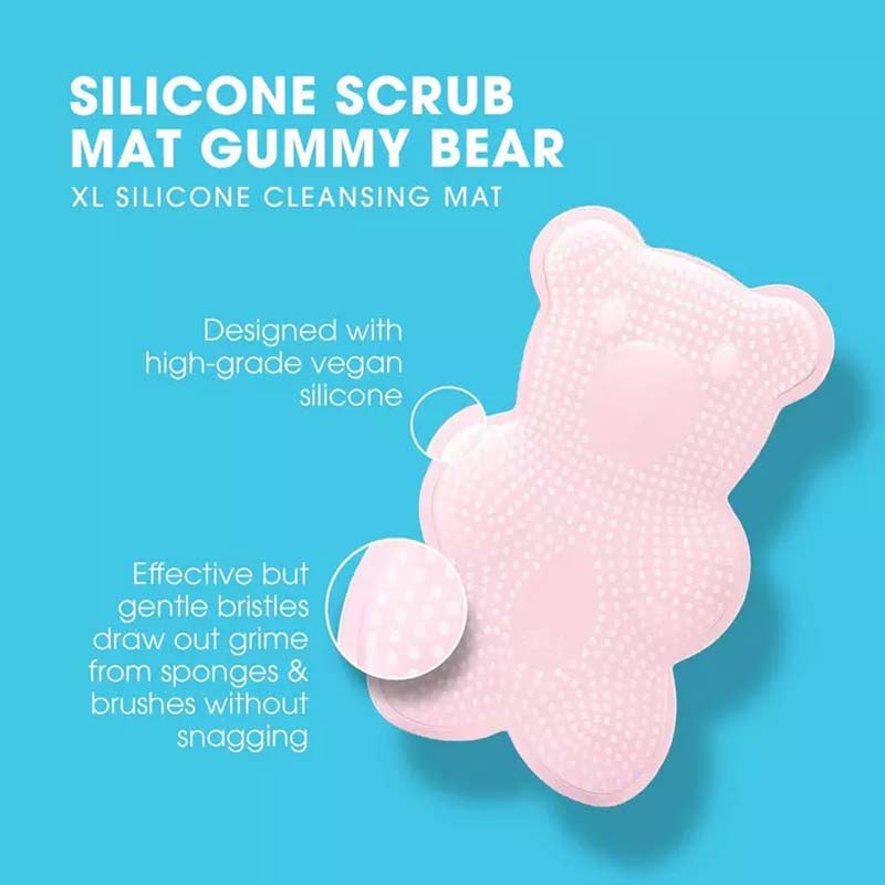 Beautyblender Sweetest Blend Bear Necessities Cleansing Set - 3-Piece Makeup Sponge & Cleanser Kit for Flawless Application & Easy Cleaning | Perfect for Travel & Professional Makeup Artists