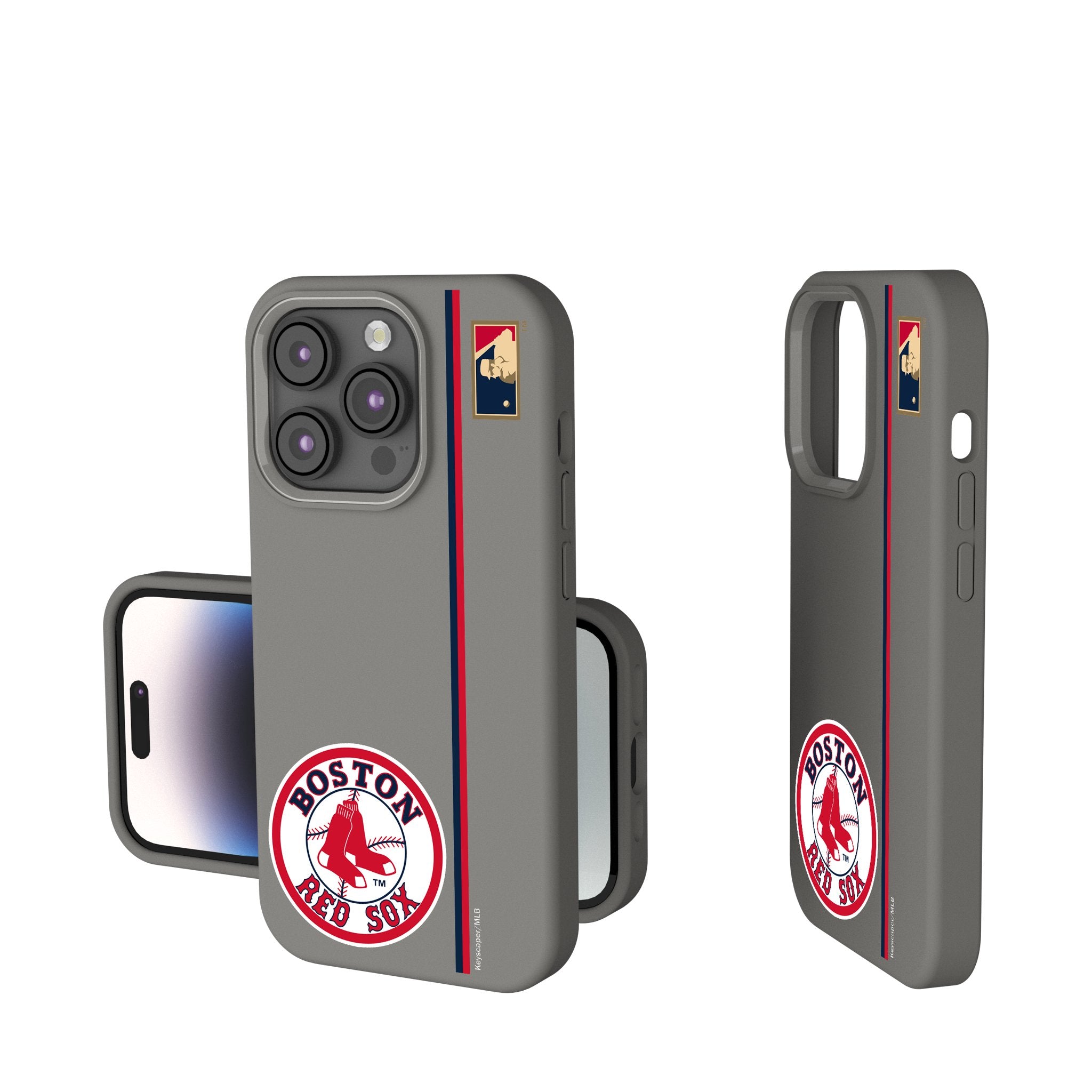 Boston Red Sox 1976-2008 Cooperstown Collection Soft Touch Phone Case for iPhone & Samsung - Perfect for Baseball Fans & Game Day Support