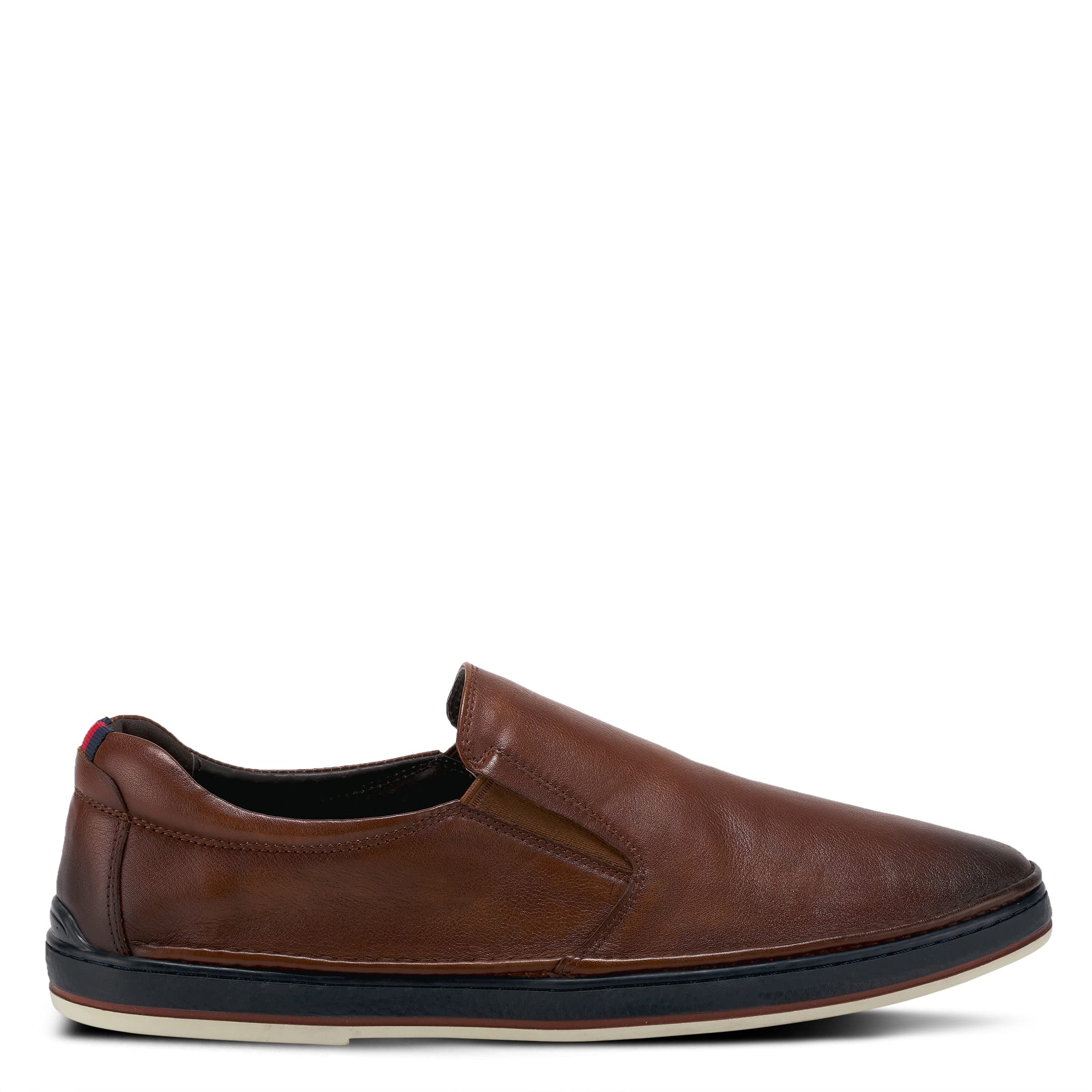 Spring Step Men's Lugano Slip-On Casual Shoes - Comfortable Loafers for Walking, Work & Everyday Wear - Lightweight Breathable Slip-Ons for Men