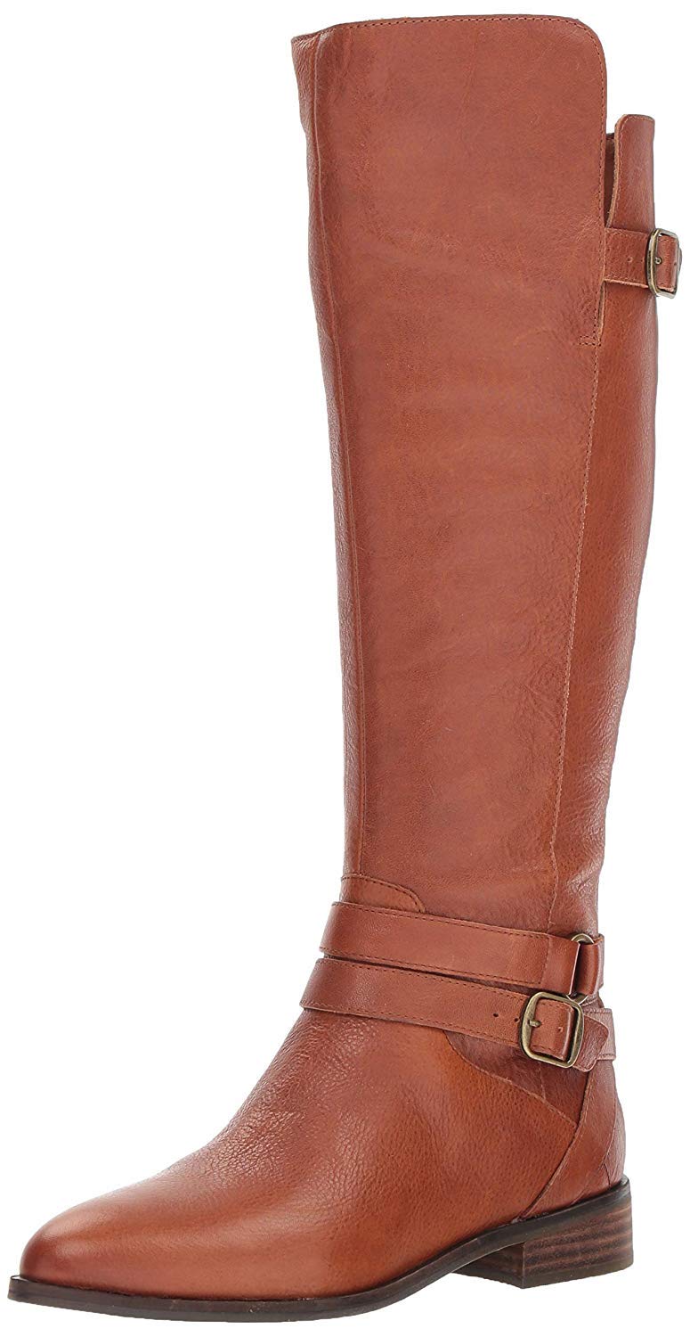 Lucky Brand Women's Tall Boots - Waterproof Leather Riding Boots for Women, Fashionable Knee High Boots for Fall & Winter - Perfect for Outdoor, Riding, and Casual Wear