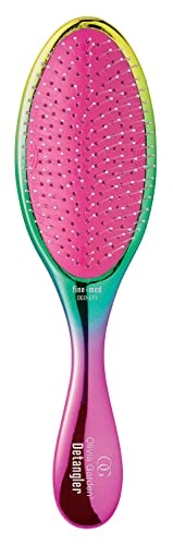 Olivia Garden Detangling Brush - Removable Cushion for Scalp Massage & Hair Care - Wet/Dry Use for All Hair Types