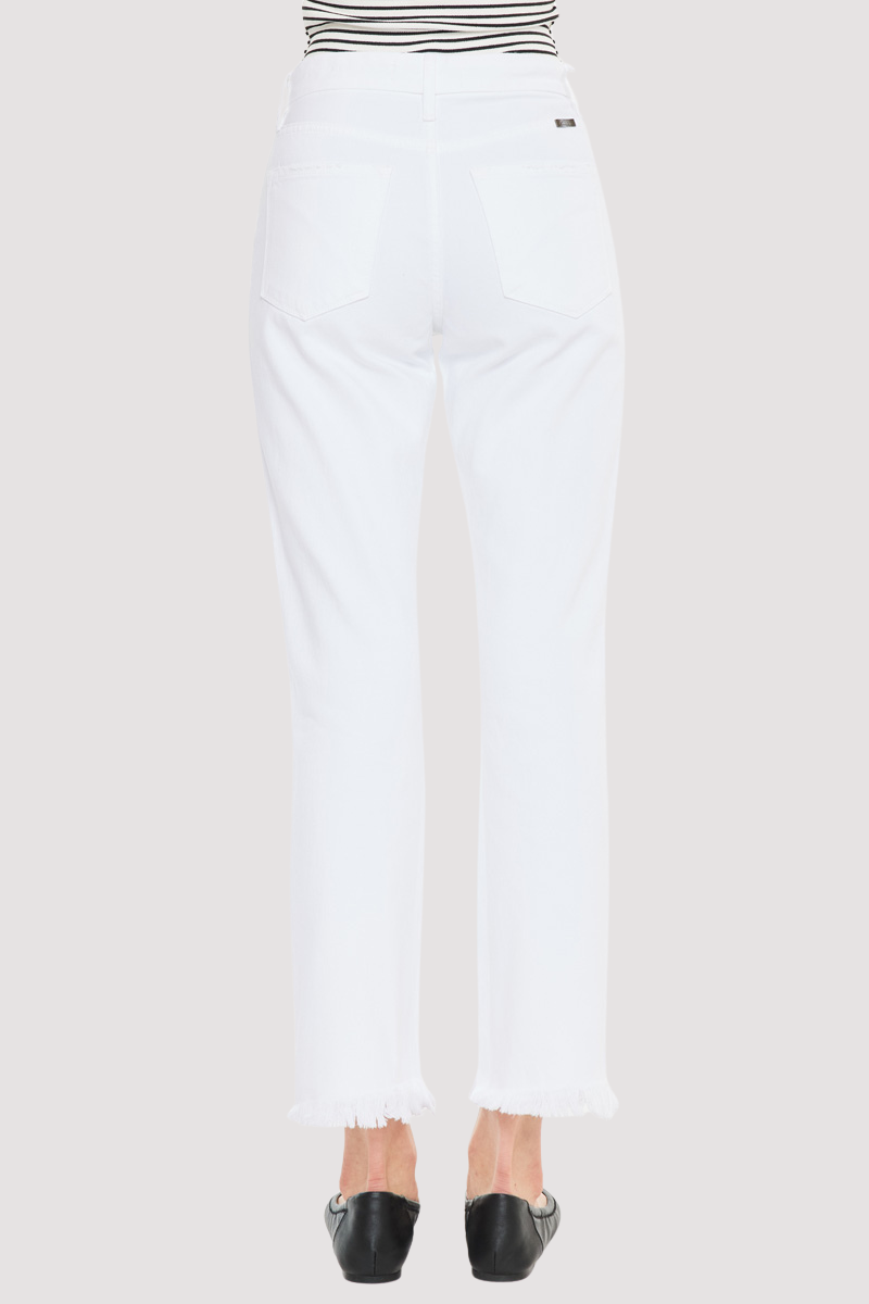 Cammie High Rise Straight Leg Jeans for Women - Stretch Denim Pants, Comfortable & Flattering Fit - Perfect for Casual Wear, Office, and Date Nights