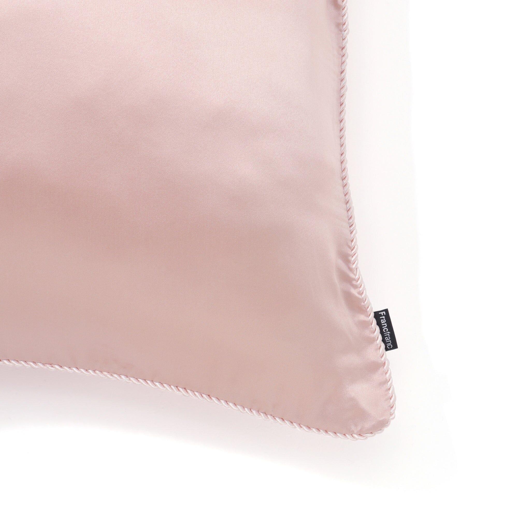 Premium 18x18 Inch Silk Cushion Cover - Soft Pink Decorative Pillow Case for Sofa, Bed, Living Room - Luxury Home Decor Accessory