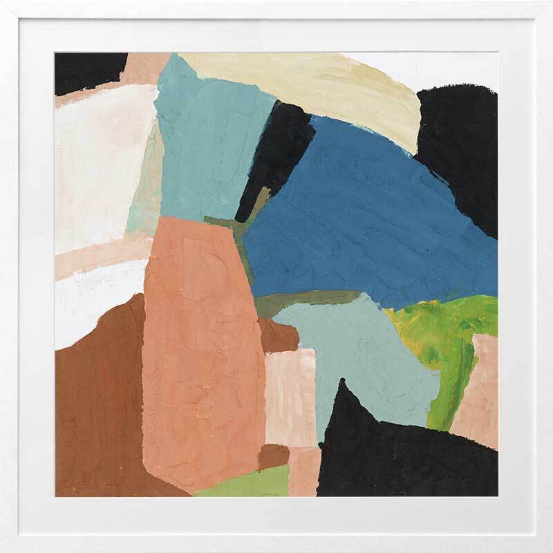 Framed Art Print - Drifting Through - Wall Decor for Living Room, Bedroom & Office - Perfect for Home & Office Decor