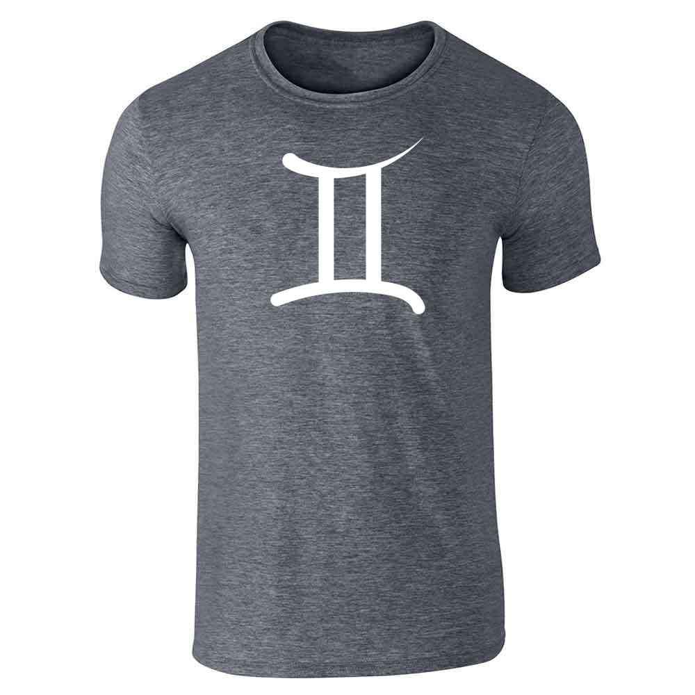 Gemini Zodiac Sign Astrology Graphic T-Shirt for Men - Horoscope Symbol Tee - Perfect for Birthday Gifts & Casual Wear
