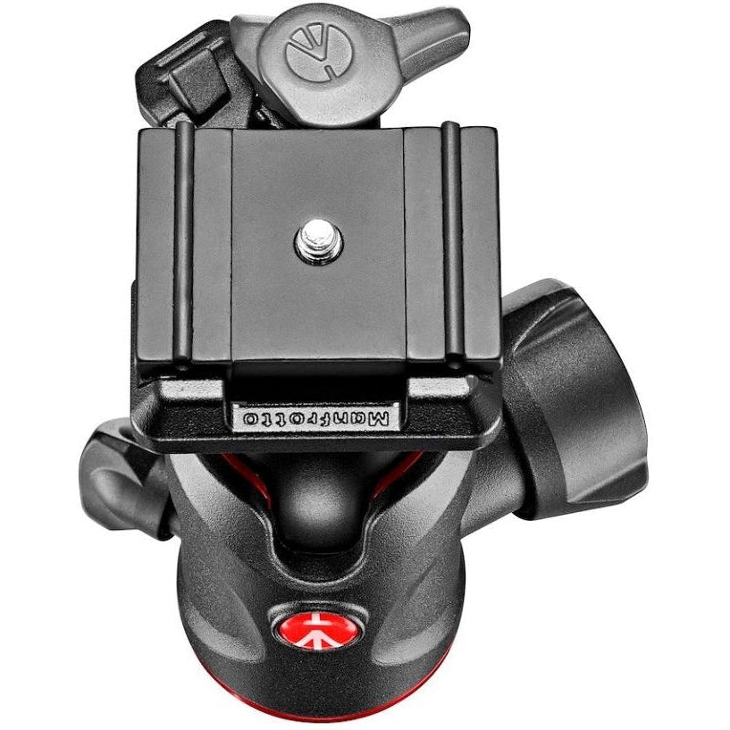 Manfrotto 496 Compact Ball Head with Quick Release Plate - Lightweight Aluminum Tripod Head for DSLR Cameras - Perfect for Travel, Landscape & Wildlife Photography