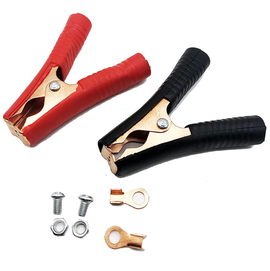50-100A Battery Jumper Cables Clamp for Car Charging & Testing - Alligator Clips for Power Replacement - Perfect for Auto Repair & Emergency Use