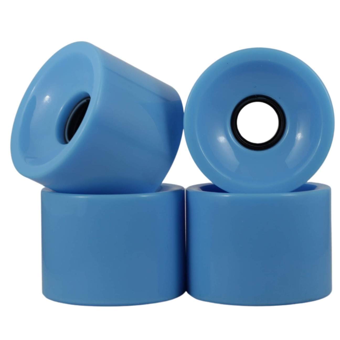 Rekon 70mm 78A High Rebound Longboard Wheels - Smooth & Durable Cruiser Wheels for Downhill, Carving, and Commuting