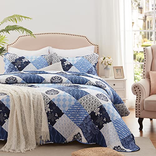 Blue-patchwork