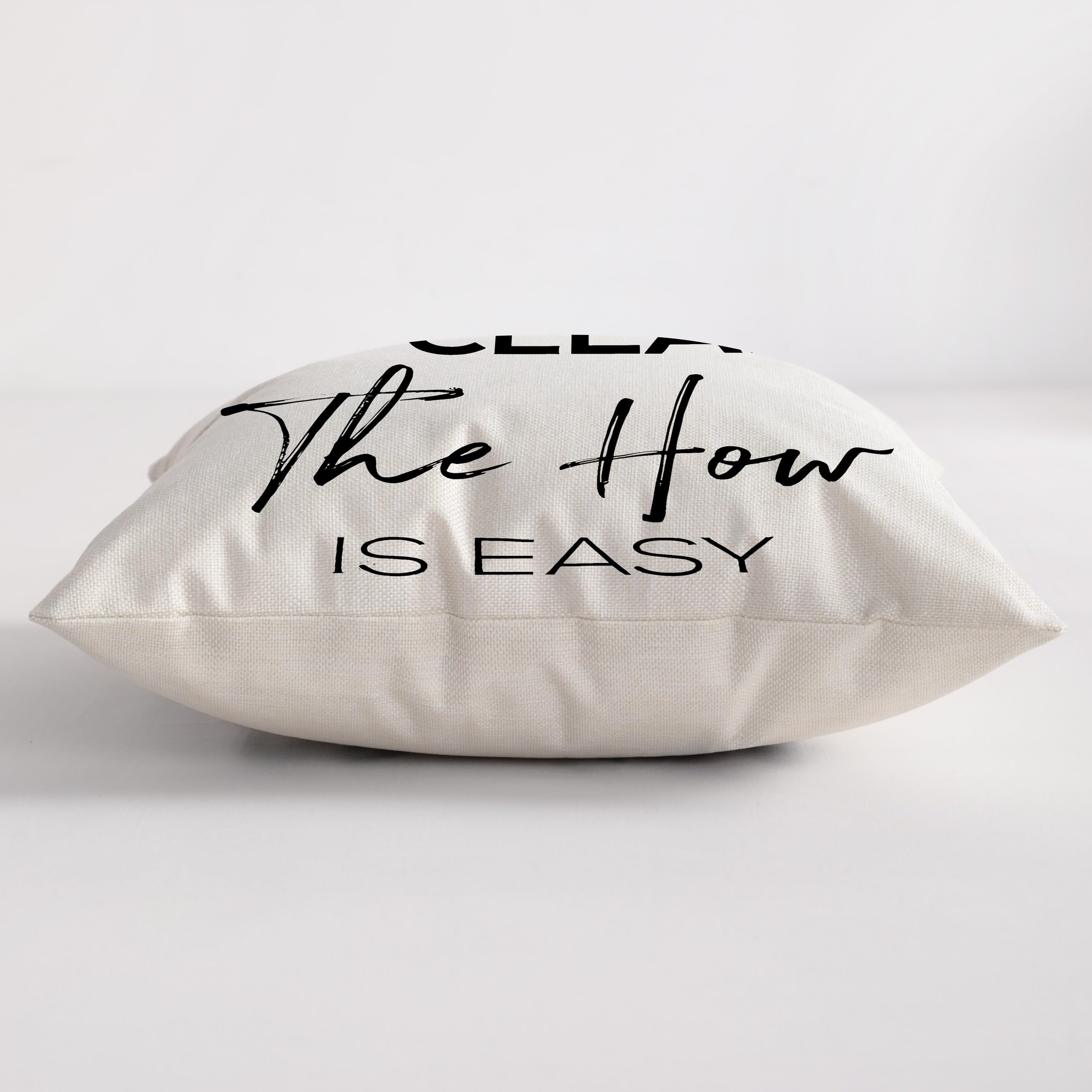 BEDSUM 18x18 Inch Linen Throw Pillow Cover - Square Decorative Cushion Case for Sofa, Couch & Bed - Breathable & Stylish Home Decor - Perfect for Living Room, Bedroom & Cozy Reading Nook