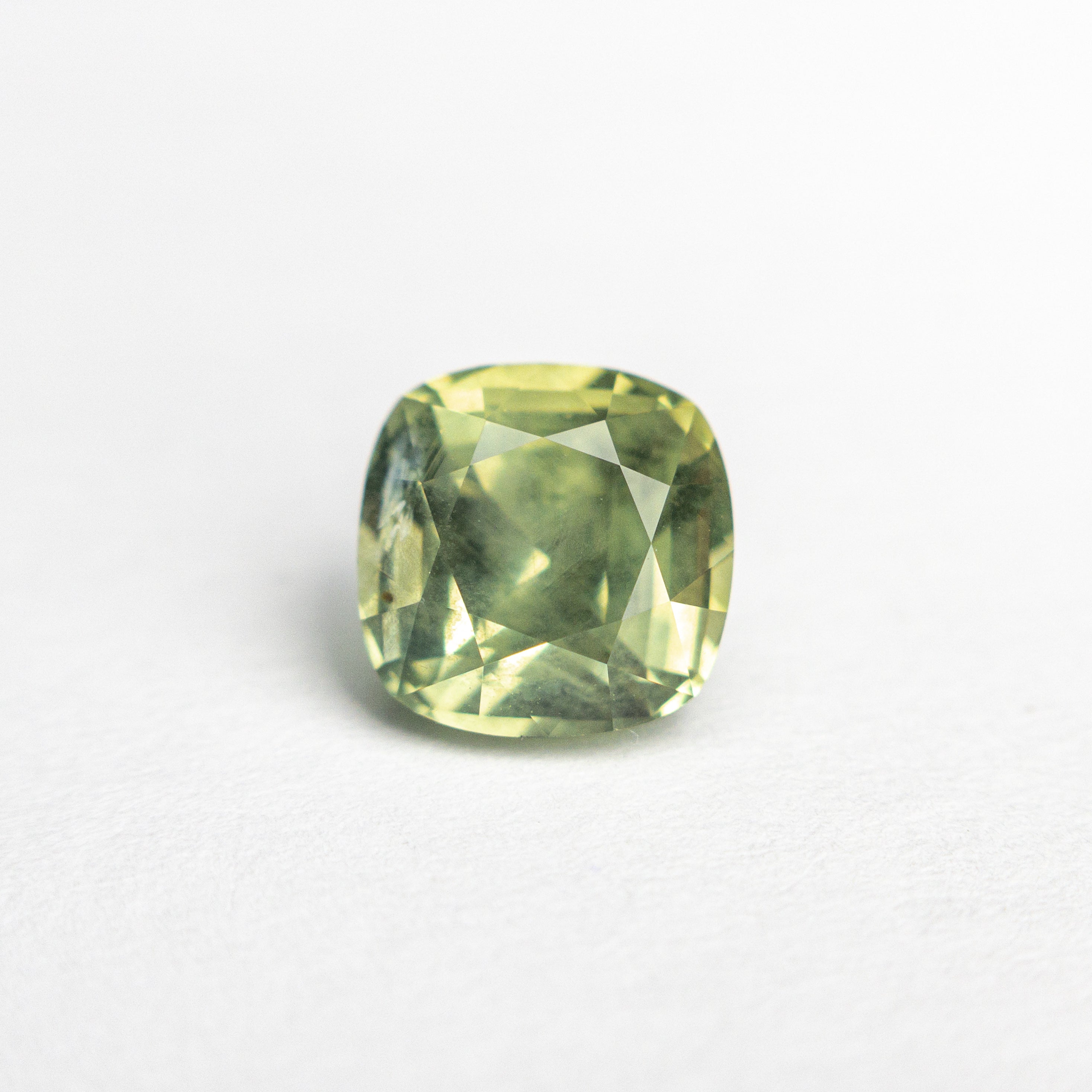 1.78ct Natural Blue Cushion Brilliant Sapphire Gemstone (6.53x6.48x4.82mm) - Perfect for Engagement Rings & Fine Jewelry Making