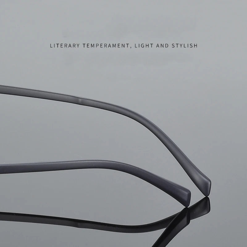 Bclear Unisex Full Rim Square Alloy Eyeglasses Frame 442546 - Lightweight Durable Glasses for Men & Women, Perfect for Reading, Working & Daily Wear