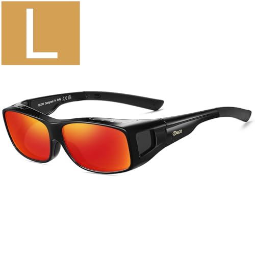 L Size Black Frame Revo Red