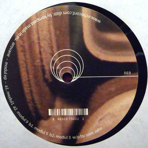 Arovane – Modul EP Echocord (echocord069) | Electronic Music Vinyl Record | Perfect for DJ Sets & Home Listening