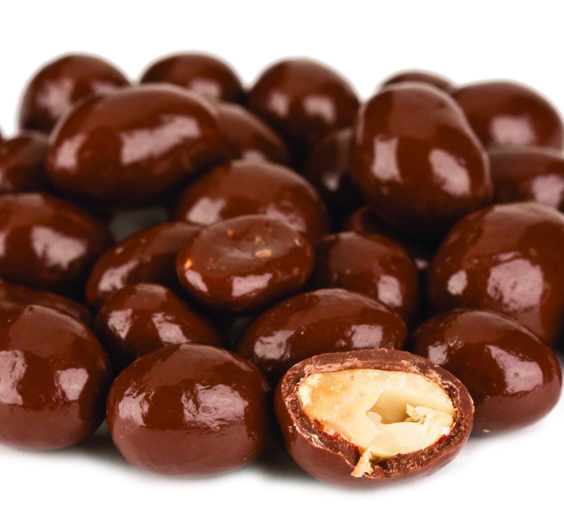 Sugar-Free Milk Chocolate Covered Peanuts - 10 Lb Bulk Case - Healthy Snacks for Parties, Gifts & Office Treats
