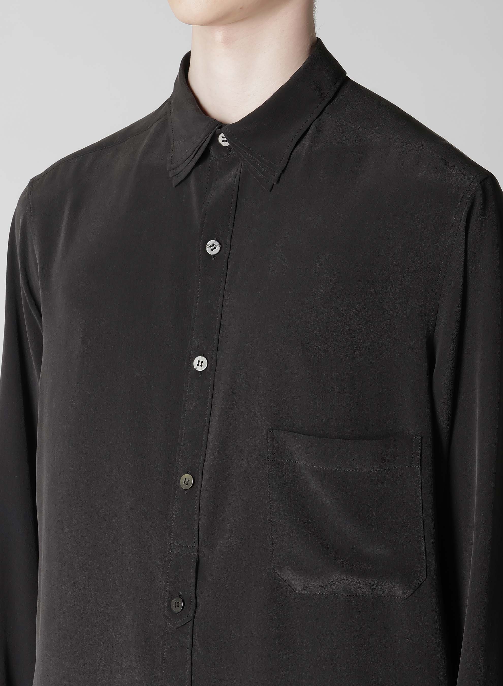 16M DECINE Placket Tab Triple Collar Blouse - Elegant Women's Fashion Top for Work, Office & Casual Wear