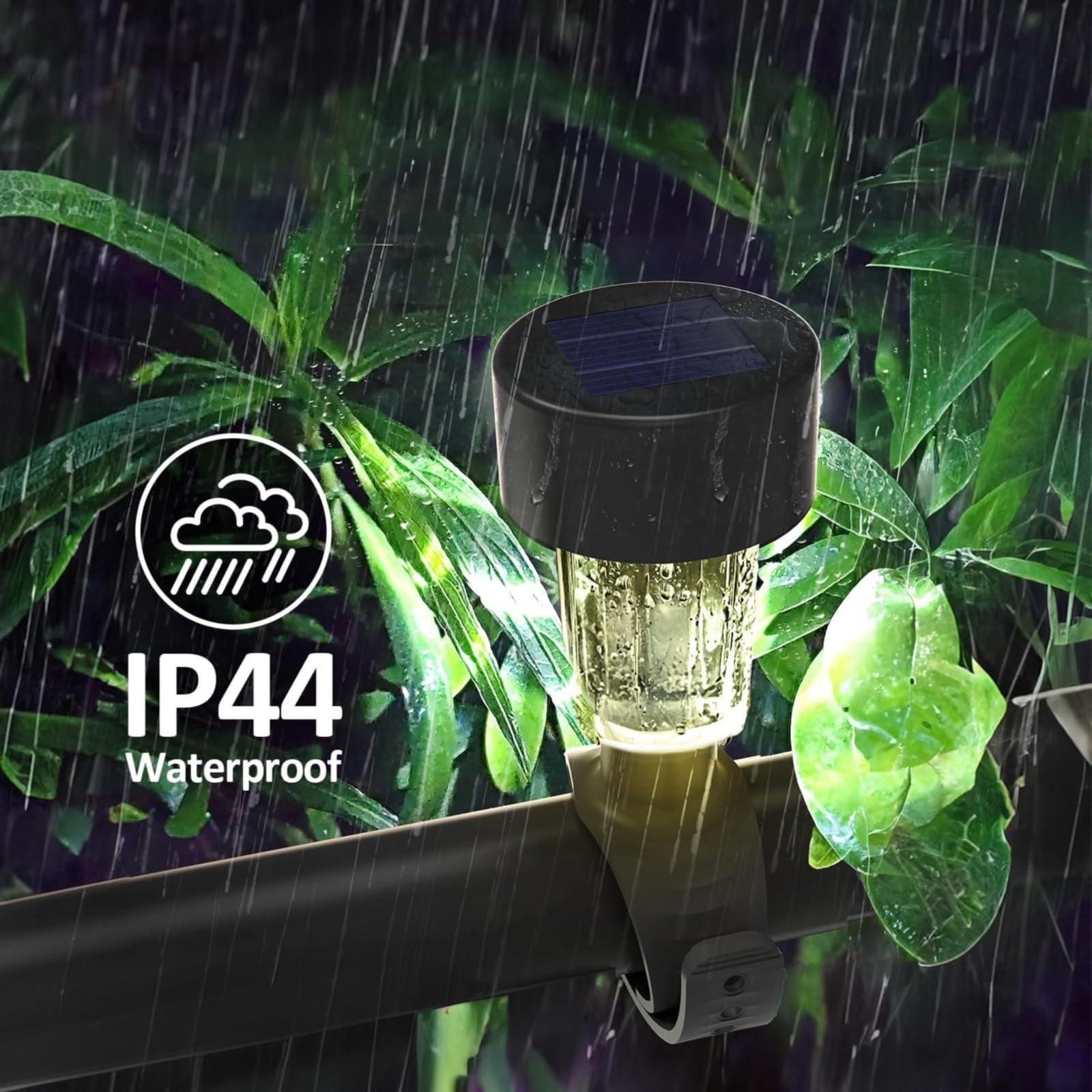 Solar Pool Lights 6-Pack - Waterproof LED Solar Lights for Above Ground Pools, Outdoor Swimming Pool Fence & Enclosure Lighting Decorations - Perfect for Nighttime Pool Parties & Backyard Decor