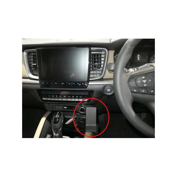 ClicOn No Holes Console Dash Mount for Mazda BT 50 (2021-2023) - Secure Phone Holder for Mazda BT50 Truck - Perfect for GPS Navigation & Hands-Free Driving