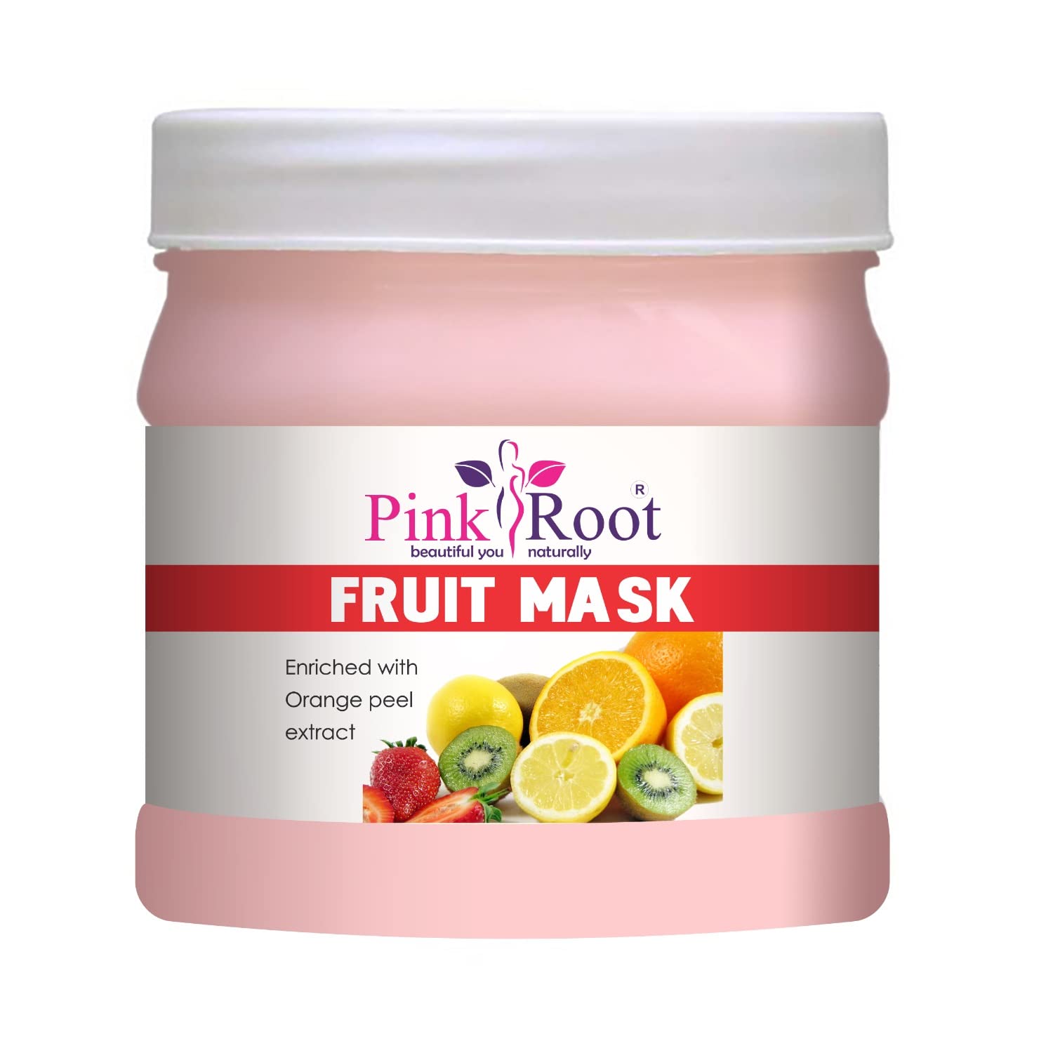 Pink Root Fruit Mask 500g with Papaya Gel 500g - Brightening & Hydrating Face Treatment for Glowing Skin | Perfect for Daily Skincare Routine & Spa Days