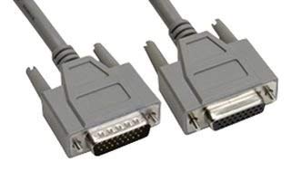 CS-DSDHD26MF0-010 10ft HD26 Plug to Receptacle Computer Cable - High-Speed Data Transfer for Servers, Workstations & Industrial Equipment