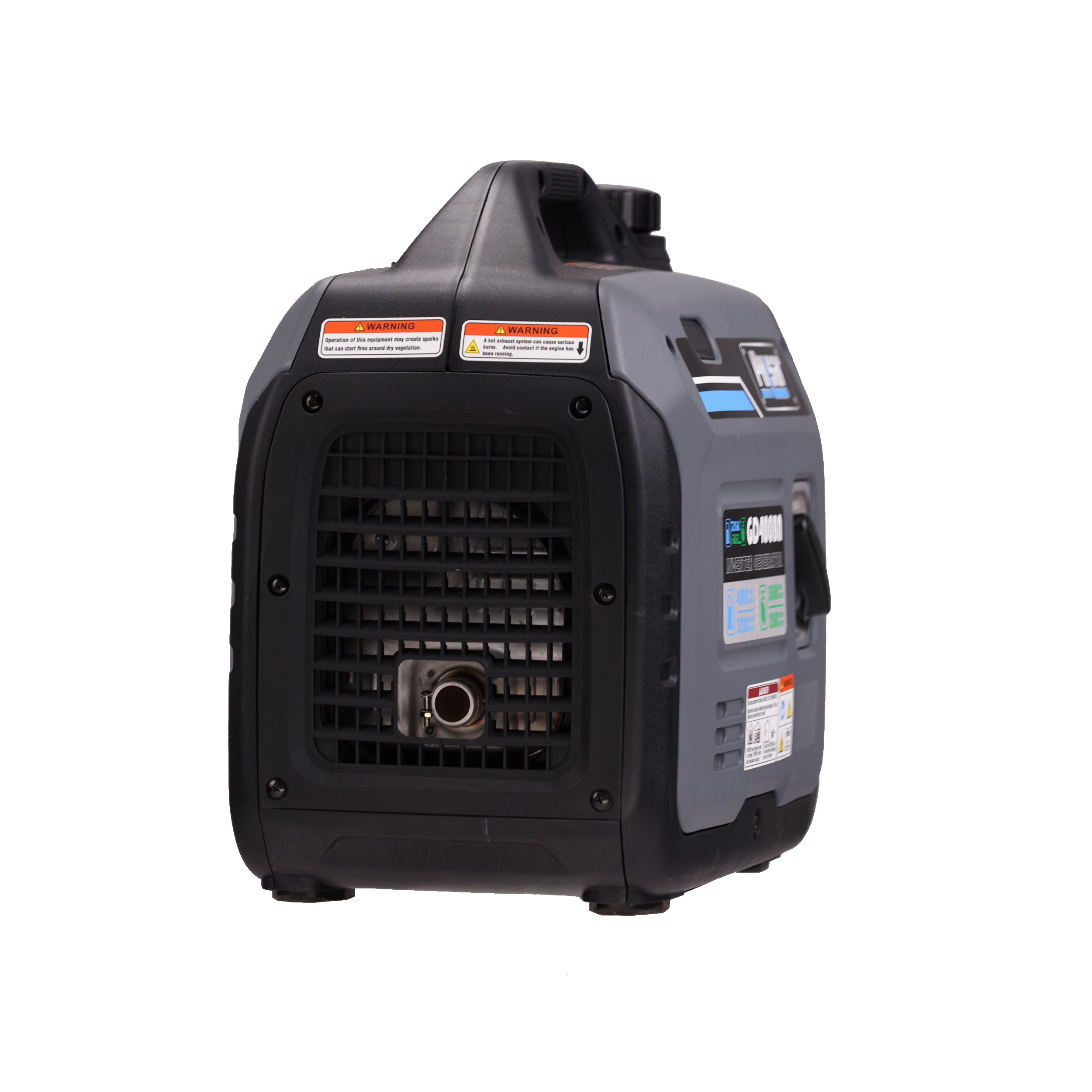 Pulsar 4000W Portable Super Quiet Dual Fuel Generator with Parallel Capability (GD400BN) - Ideal for Camping, RV Trips & Emergency Power Backup
