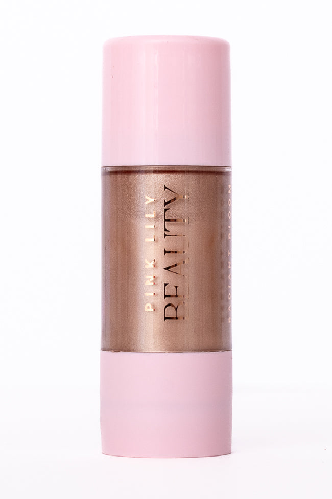 Pink Lily Beauty Radiant Bloom Liquid Eyeshadow Drops - Bronze Shimmer for Day & Night Makeup | Long-Lasting, Crease-Proof Formula for Parties, Weddings & Special Occasions