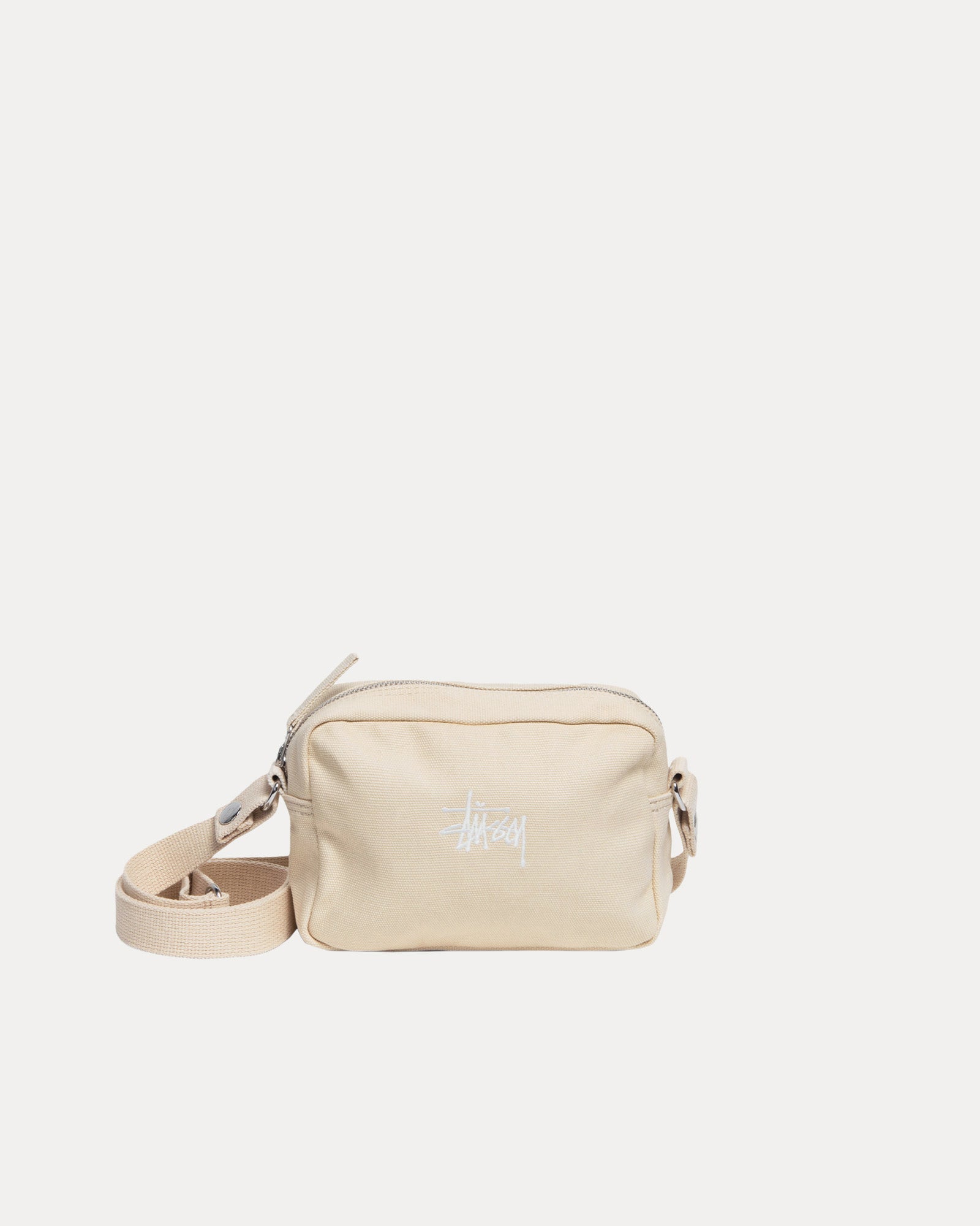 134255 Natural Canvas Pouch - Eco-Friendly Storage Bag for Travel, Gym & Daily Essentials | Perfect for Organizing Makeup, Jewelry & Small Items