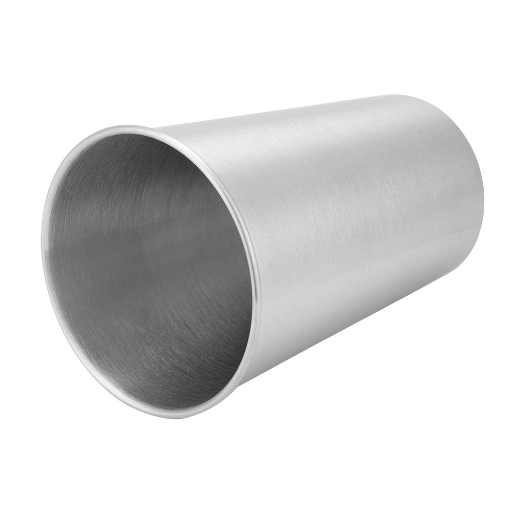 Premium Stainless Steel Milkshake Cup with Lid - Insulated Metal Tumbler for Kids, Camping, Travel - Perfect for Smoothies, Juice, Beer & Cold Drinks - BPA-Free, Durable & Portable