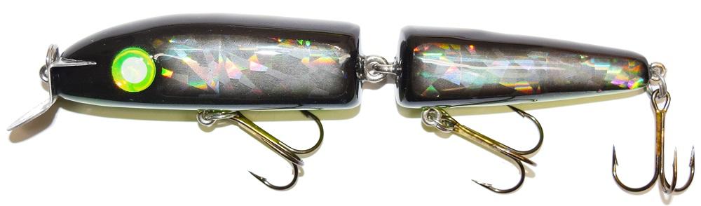 Big Fork Reef Digger Shallow Crankbait Jointed Fishing Lure - Perfect for Bass, Walleye & Pike Fishing in Freshwater Lakes