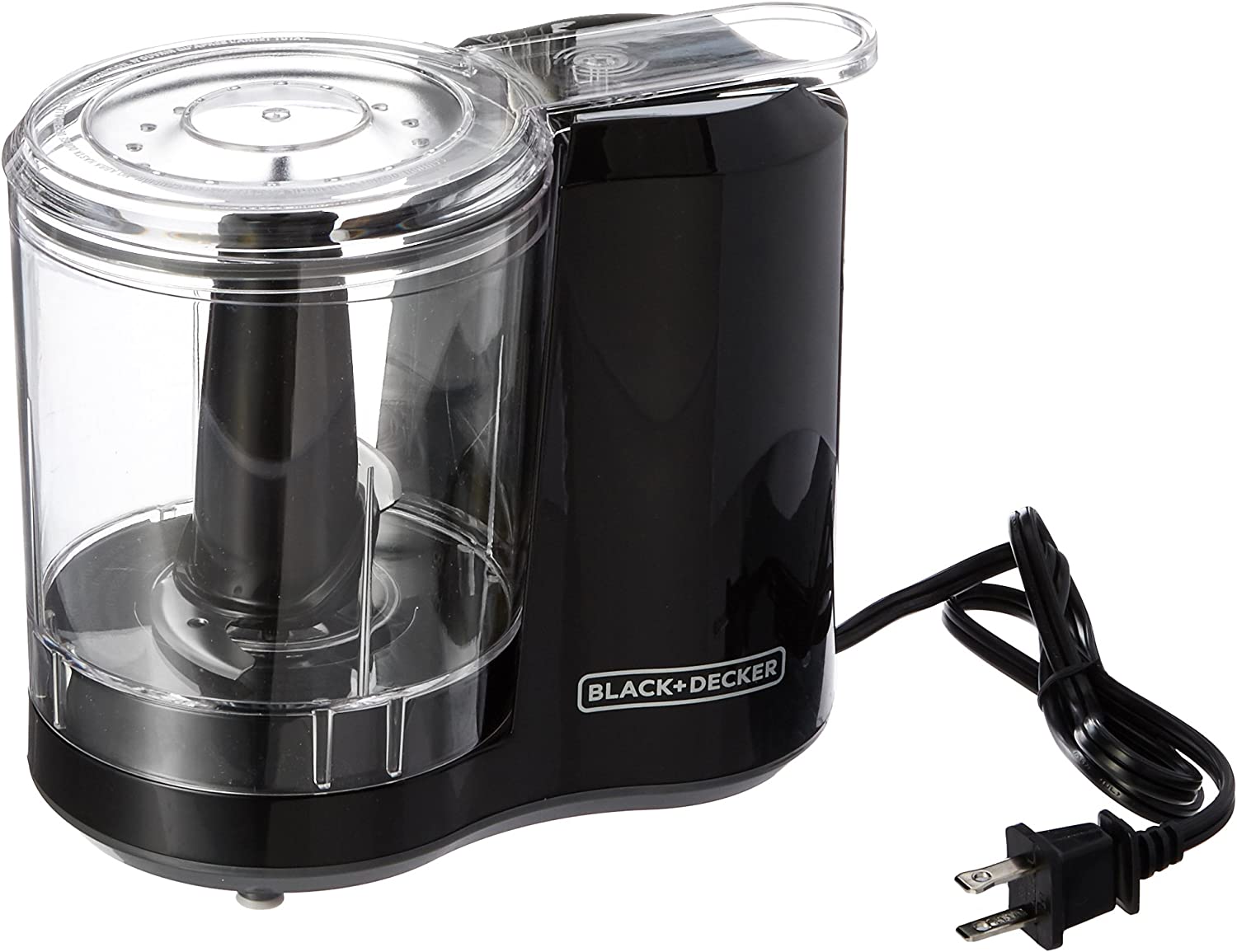 Black and Decker HC300B One Touch Electric Food Chopper 110V - Compact Kitchen Appliance for Chopping Vegetables, Nuts & Herbs - Perfect for Meal Prep, Salads & Cooking
