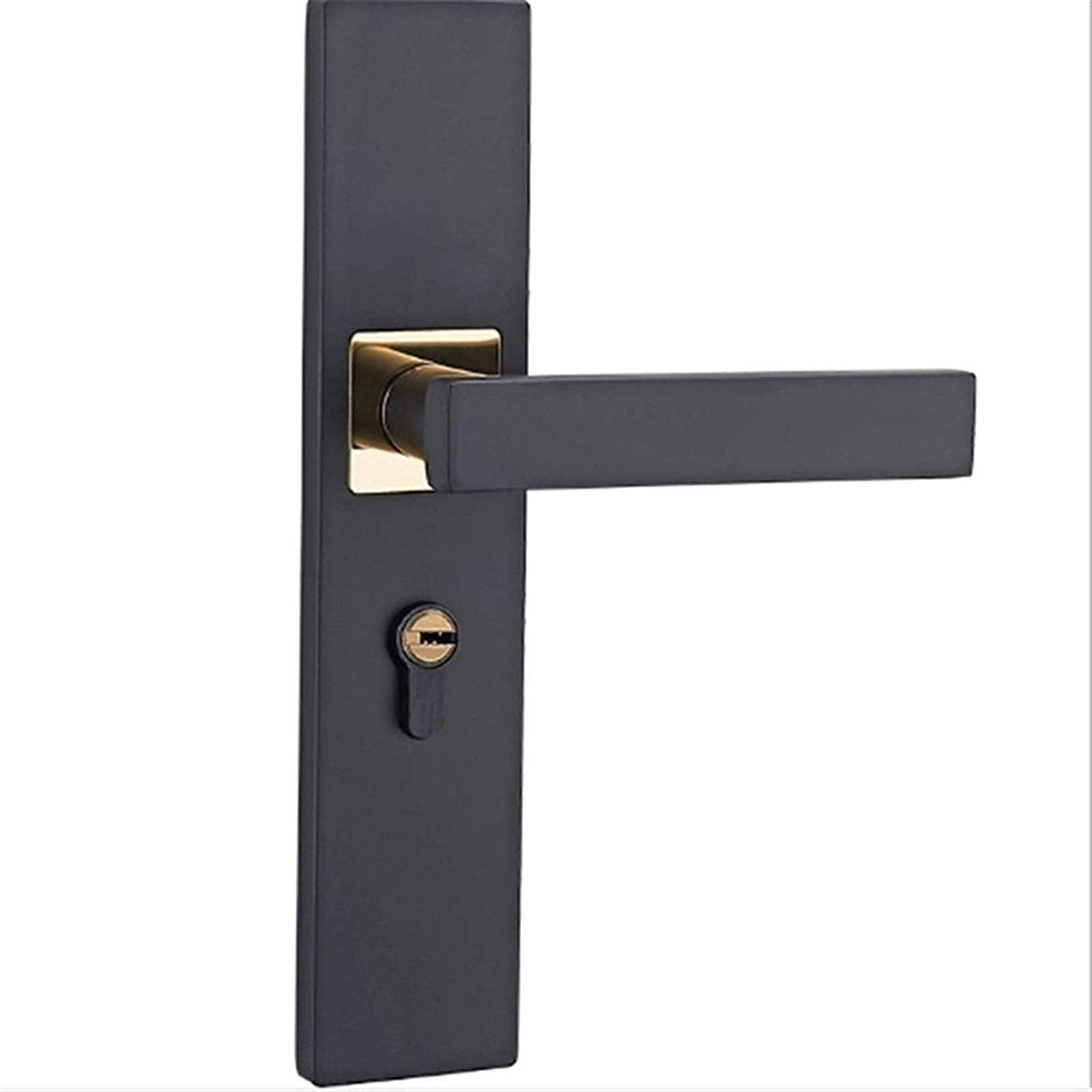 FMOGE Bedroom Door Handle Lock - Interior Anti-Theft Door Lock with Aluminum Alloy & Silent Design for Home Security | Perfect for Bedrooms, Bathrooms, and Privacy Protection