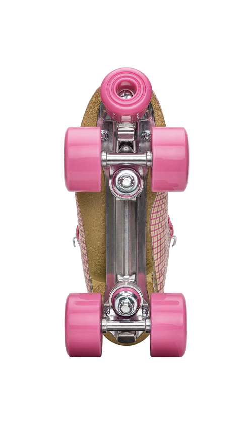 Impala Roller Skates for Women & Men - Retro Tartan Design with High-Quality Wheels & Bearings - Perfect for Outdoor Skating, Roller Derby & Rink Fun