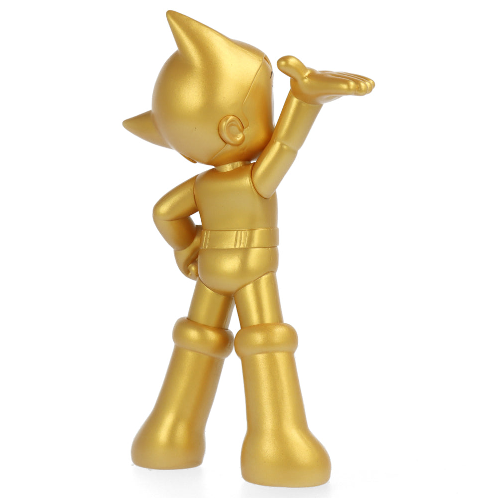 Astro Boy Welcome (Gold) Opened Eyes - Anime Collectible Figure for Home Decor, Office Display, and Gift Giving