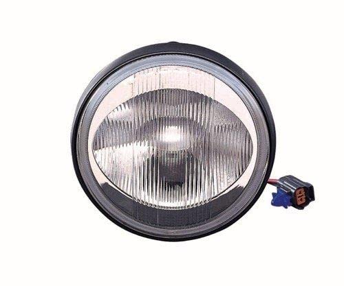 Go-Parts CAPA Certified Right Passenger Side Fog Light for 2001-2003 Mazda Protege (MP3 4 Door Sedan & Mazdaspeed 4 Door Sedan) - Replacement Part MA2592103C - Perfect for Night Driving & Foggy Conditions